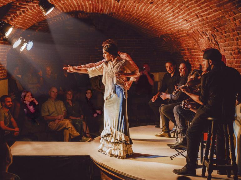 Incredible flamenco show at a special, intimate location