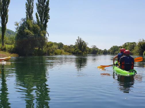 Kayak Safari on Cetina River