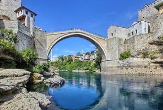 Transfer, Split to Dubrovnik via Mostar