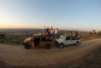 Sunset Jeep Safari in Algarve