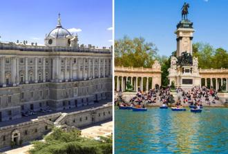 Visit Madrid's Royal Palace and discover El Retiro park