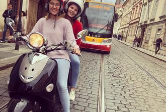 Big scooter tour of Prague, for two