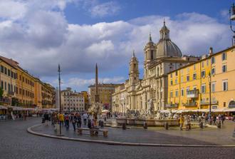 Rome Sightseeing Walking Tour & Ice Cream